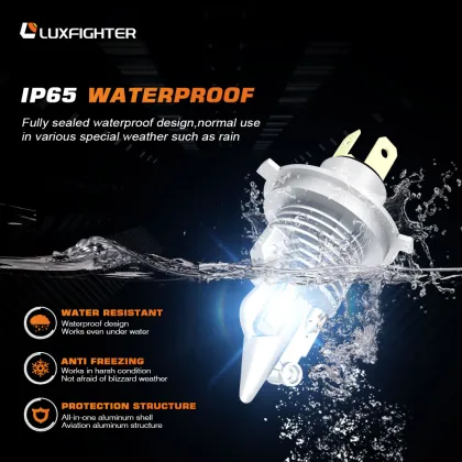 LUXFIGHTER OEM H3 LED 2023 Car Light Bulbs - H1 H7 9005 9006 Headlight Bulbs