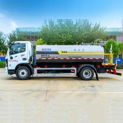 165 HP 9300 Liter Water Tank Truck