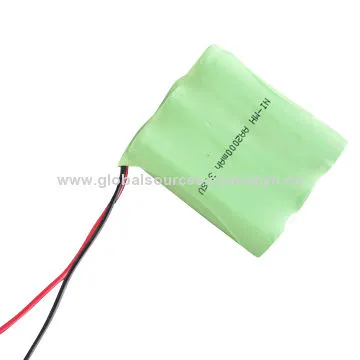 AA NiMH battery pack, 2,000mAh, 3.6V, digital cameras, LED lighting