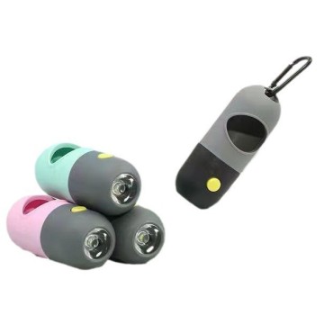 LED El Flashlight Köpek kaka torbası dağıtıcı