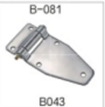 Stainless Steel Glass to Wall Hinge