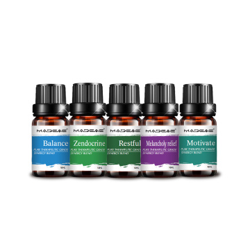 Fragrance Therapeutic Grade Synergy Blend Essential Oils Set