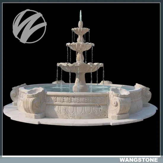 Urban Decor Four Tiers Stone Water Fountain