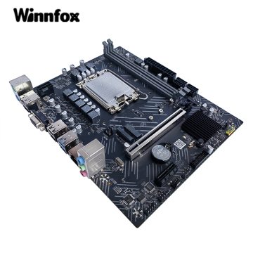 Nuova scheda madre H610 Micro-ATX LGA1700: opzioni all'ingrosso a supporto di slot DDR4 e M.2