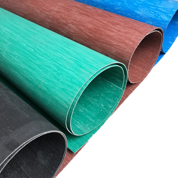 Foglio di giunzione in fibra di amianto compresso resistente agli acidi