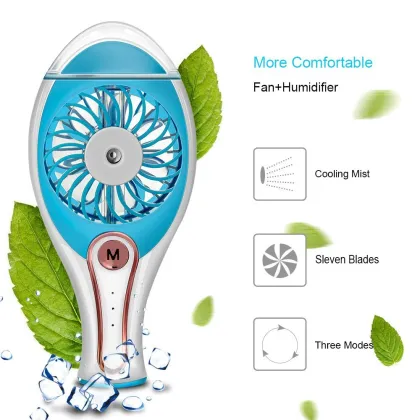mini fan quiet rechargeable remote