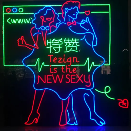 LARGE LED NEON SIGN BOARD