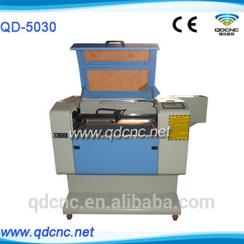 Laser machine with low price/laser engraving cutting machine /USB interface laser cutting machine QD-5030