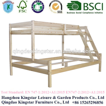 3 person bunk bed