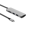 5 in 1 Typ-C USB-Hub-Multiport-Adapter