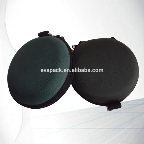 Portable Eco-friendly EVA Earphone Headphone Carry Bag