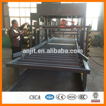 foam concrete longitudinal and horizontal cutting