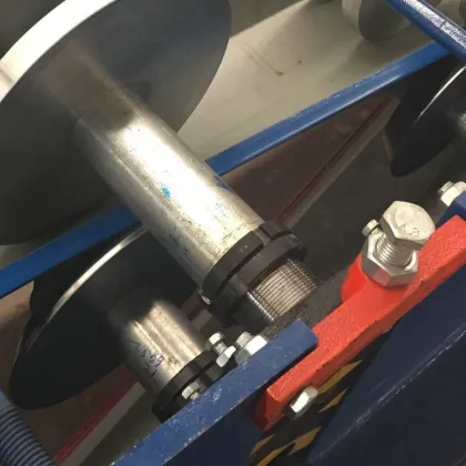 new tech k-style gutter roll forming  machine