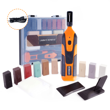3.7V Lithium-Ion Battery Flooring Tile Scratch Repair and Maple Laminate Matching Kit