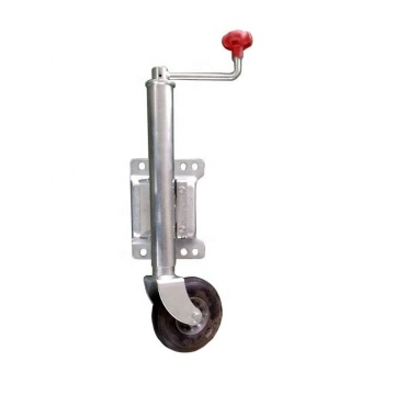 Australian 350kg Capacity 6 Inch Rubber Wheeled Caravan Trailer Jack