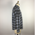 Herren Plaid Mesh Long Sleeves Hemden