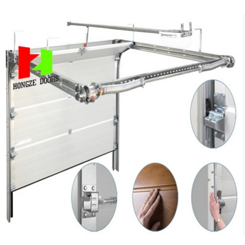 Ingaphandle Ukuphepha I-Metal Rolling Sectional Ngasemnyango Wegumbi Legaraji