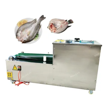 Automatic Fish Back Opening Machine - Rapid Belly Opening Equipment for Fish Processing