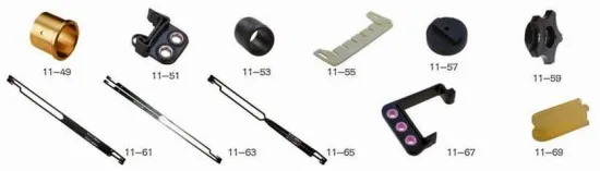 PROJECTILE WAIST BUSH/HEDDLE 330/CLIP