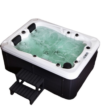 High Quality 3 Person Outdoor Spa Massage Tub with Air Jet Whirlpool
