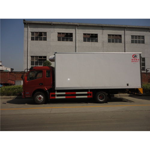 Caminhão furgão com isolamento térmico dongfeng