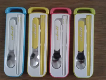 children tableware, baby spoon, baby chopsticks