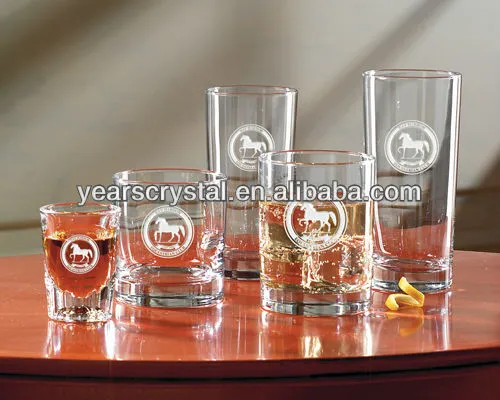 optic crystal glass barware drinkware(R-1447