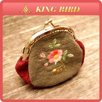 Hot sell wholesale DIY korean style cotton coin purse kits