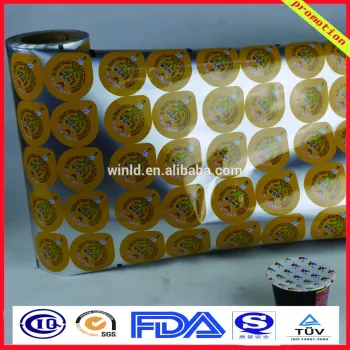 custom printing PE bubble tea peelable film