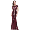 Sexy Backless Dress Women Sequins Prom Bridesmaid Dress Supplier