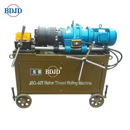 JBG-40T steel bar thread rolling machine/threaders pipe