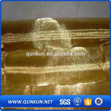 laiton treillis metallique/16mesh plain weave brass woven wire mesh