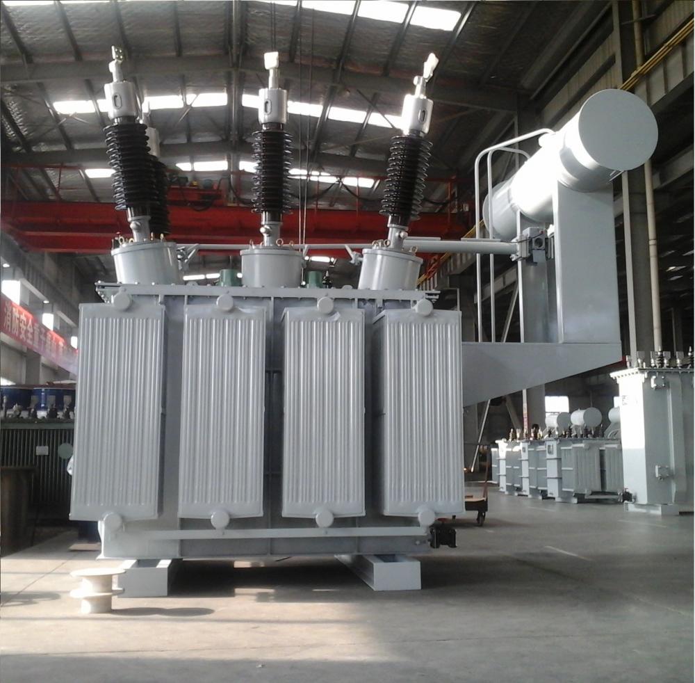 Large capacity on load voltage regulating transformers OLTC