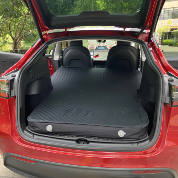 Self-Inflating Sleeping Pad with Air Pump for Tesla Model Y
