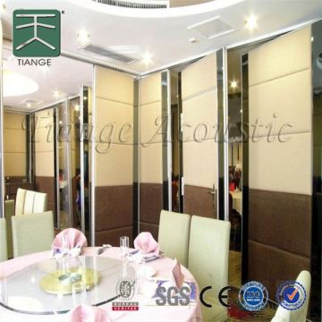 Hotel Operable Partition Wall System sliding partition