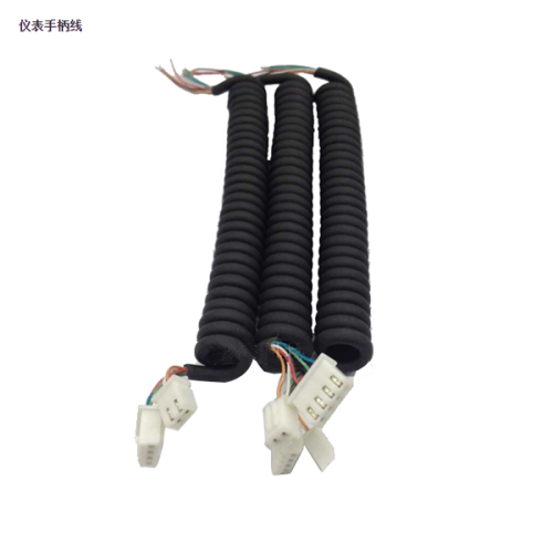 Instrument handle wire cables