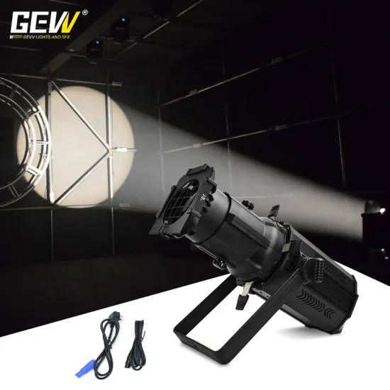 GEVV Profile Stage Light 200W LED for Theater and Studio
