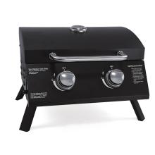 Portable Outdoor Camping Grills Stainless Steel 304 Bbq Double Side Burner Bbq Gas Grill