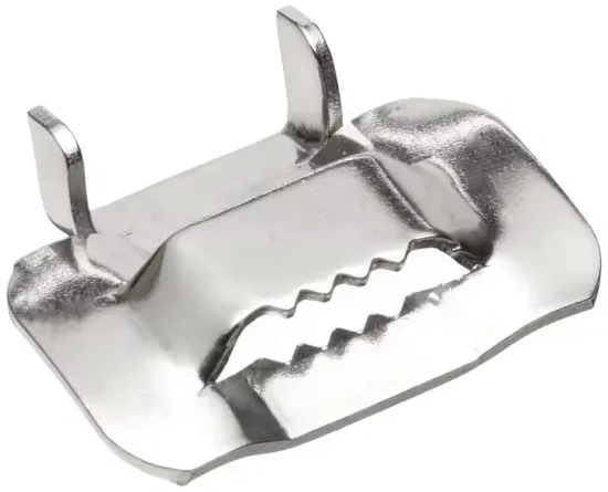 304 Stainless Steel Ear-lokt Buckle Wing Clip Clamp 5/8''*1.2mm