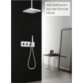 Rainfall square shower head for bathroom