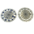 Guilloche Pattern Pearl Dial With UP Hour Marker