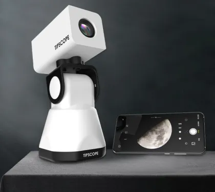 High-Power HD TIPSCOPE Digital Telescope for Scientific Experiments and Professional Use