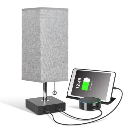 Amazon's Modern Bedside Table Lamp with USB Phone Recharge Feature: Your Ultimate Lighting Solution