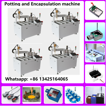 Ab Epoxy Resin Potting Machine Metering Machine Spray Dispenser Conveyor System