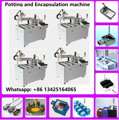 Automatic Dispenser Two Component Ab Epoxy Resin Loctite Glue Spread Potting Pouring Glue Dispensing Machine