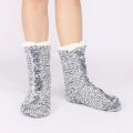 Senhoras Chenille Sherpa Slipper Socks