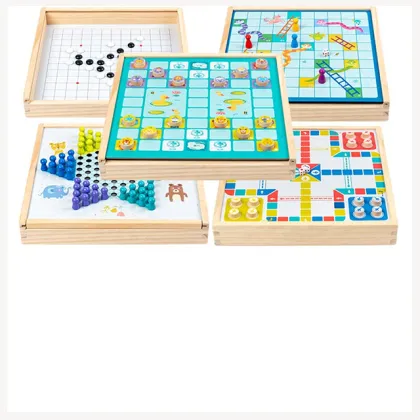 Wholesale Hot Selling Wooden Chess Sets & Multifunction Board Games