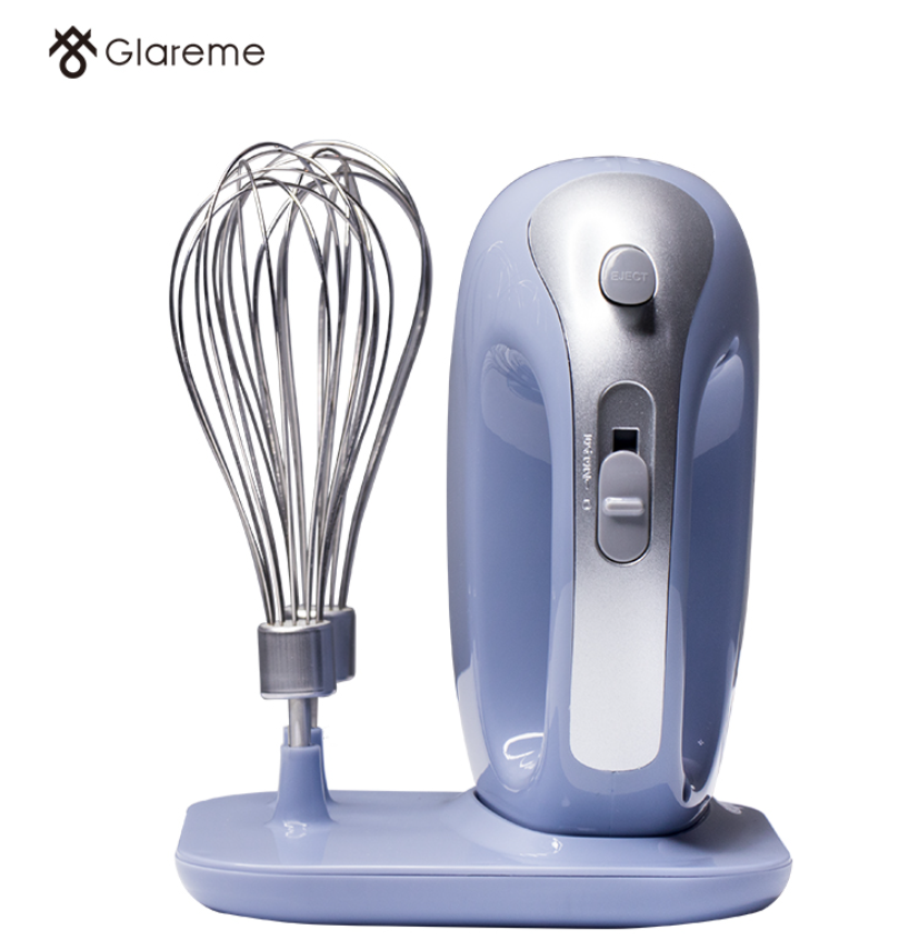 Compact wireless electric hand blender