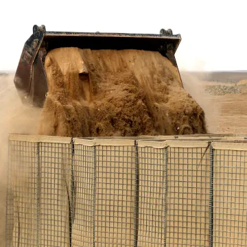 Explosion-Proof Retaining Wall: Anti-Corrosion Heavy Duty Gabion Barrier