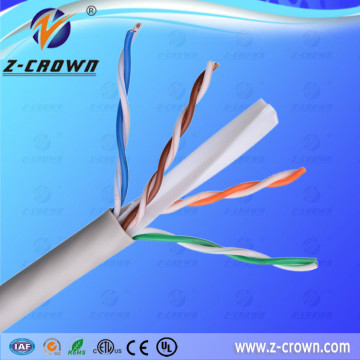 Cat6 UTP CABLE AS krone cat6 cable 23awg 4pairs with new materials